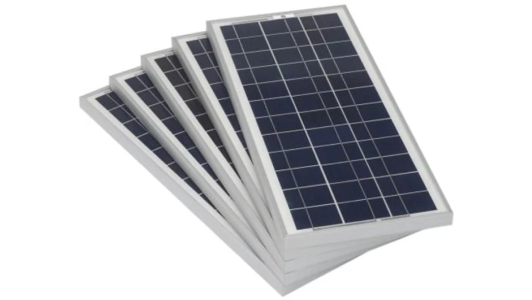 Panel słoneczny 20W 22V 638x278x25mm, RS PRO /zestaw 5szt./