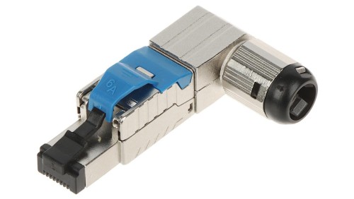 Wtyk teleinformatyczny kątowy ekranowany RJ45 UTP/FTP kat.6A RJ45/FTP6A-HAND-KAT