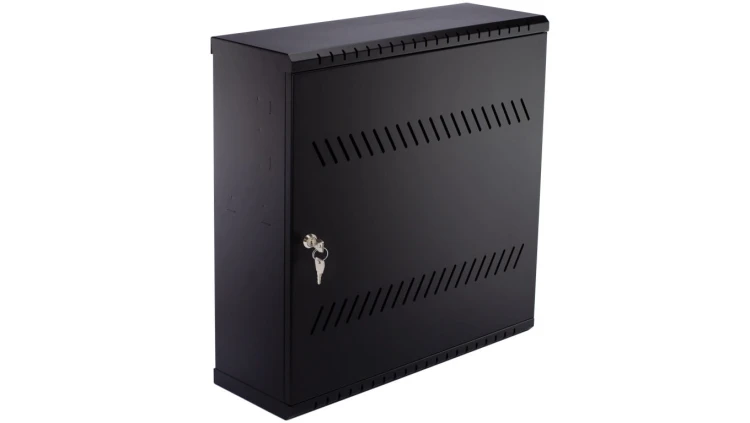 Szafa wisząca RACK 19 cali 4U+3U 180mm CCTV CATV TPR czarna