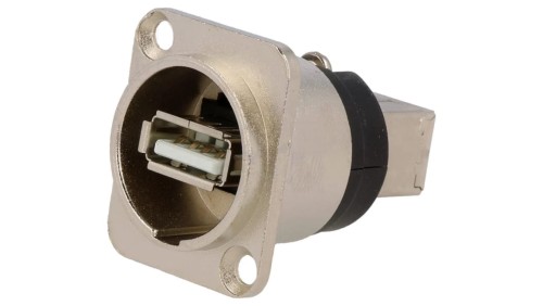 Adapter USB A - USB B 2.0 gniazdo-tył FT CP30110
