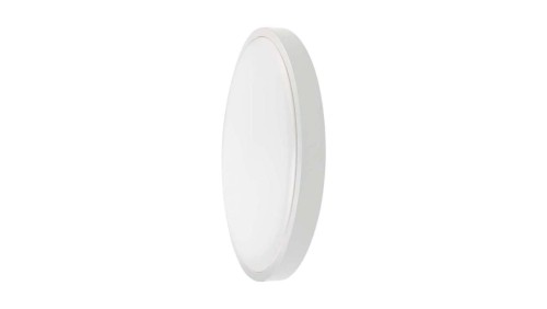Plafoniera LED 18W 1830lm 4000K Dioda SAMSUNG IP44 Okrągła fi295 Mleczny Biała Ramka z mikrofalowym czujnikiem ruchu (+ pilot) 7