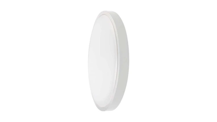 Plafoniera LED 18W 1830lm 4000K Dioda SAMSUNG IP44 Okrągła fi295 Mleczny Biała Ramka z mikrofalowym czujnikiem ruchu (+ pilot) 7