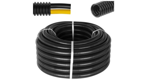 Peszel ochronny poliamidowy Ana-Quick PA6S roz.23 28,9/23,2mm rura karbowana elastyczna 320N odporna na UV LSOH IP67 /50m/