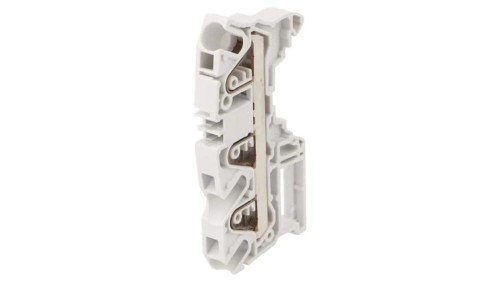 Złączka szynowa SNK 0,5÷6mm2 tory 1 zaciski 3 szary Szer 8mm 1SNK708011R0000 (ZK6-3P)