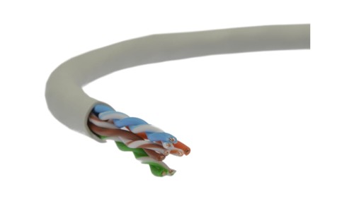 Kabel UTP kat.6 U/UTP 4x2x0,58 linka szara Telegärtner /305m/