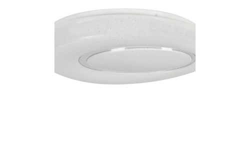 Lampa sufitowa Ibros duża CCT 1xLED czarna IP44 LP-7001/1C BK-93 24 CCT Light Prestige