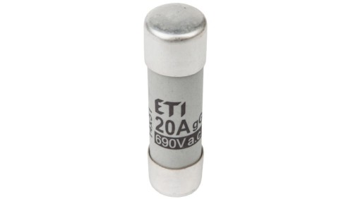 Wkładka bezpiecznikowa cylindryczna 14x51mm 20A gG 690V CH14 002630011