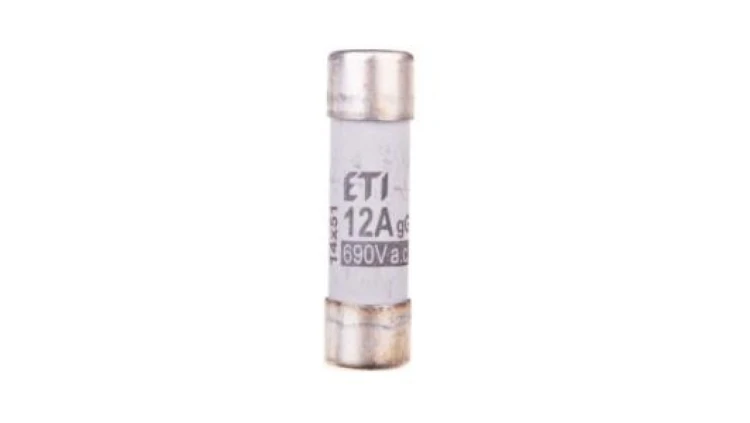 Wkładka bezpiecznikowa cylindryczna 14x51mm 12A gG 690V CH14 002630008
