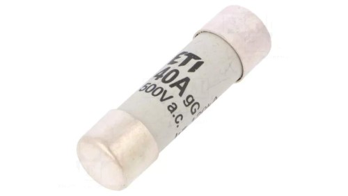 Wkładka bezpiecznikowa cylindryczna 14x51mm 40A gG 500V CH14 02630017