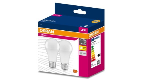2PAK Żarówka LED E27 A60 10W = 75W 1055lm 3000K Ciepła 200 OSRAM VALUE