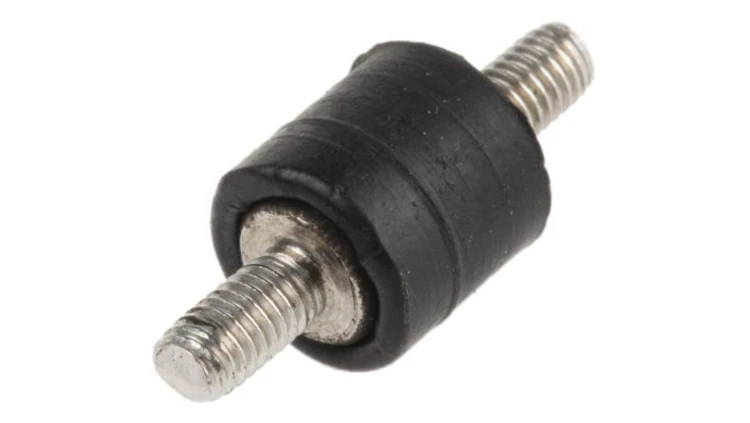 Mocowanie antywstrząsowe, M3, Ø 8mm, materiał: Guma naturalna 50Shore A, RS PRO