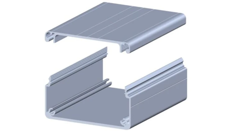Zarządzanie kablami w systemach konstrukcyjnych 2m, Fits 8mm Groove