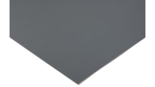 Arkusz tworzywa sztucznego Szary, 1000mm x 1000mm x 15mm