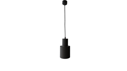 Lampa wisząca Tokio 1 Tuba duża czarna LP-787/1P L BK Light Prestige
