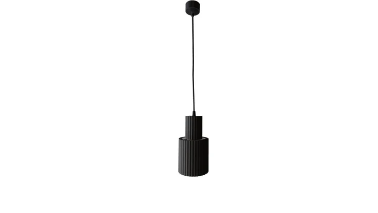 Lampa wisząca Tokio 1 Tuba duża czarna LP-787/1P L BK Light Prestige