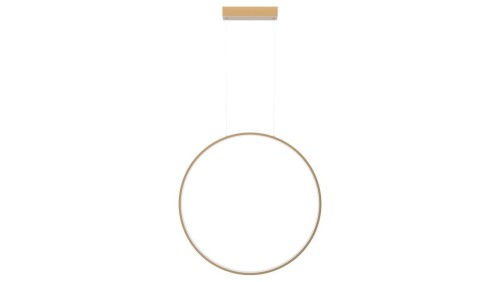 Lampa wisząca Mirror wisząca duża złota CCT LP-999/1P L GD CCT Light Prestige