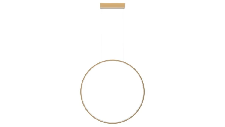 Lampa wisząca Mirror wisząca duża złota CCT LP-999/1P L GD CCT Light Prestige