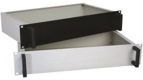 Obudowa do montażu w szafie, 2U, 88 x 483 x 250mm