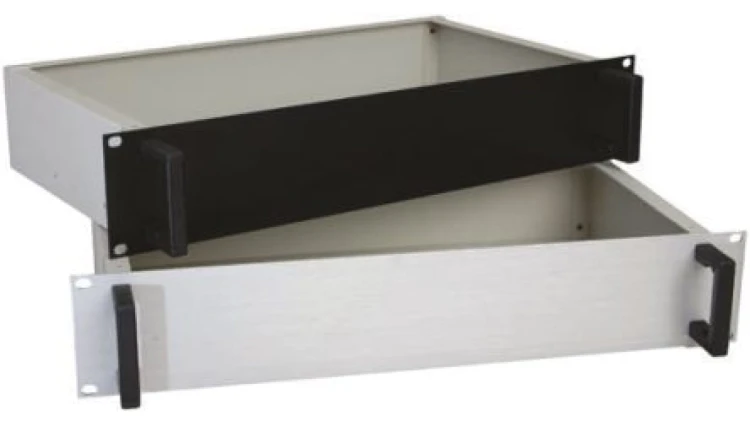 Obudowa do montażu w szafie, 2U, 88 x 483 x 250mm