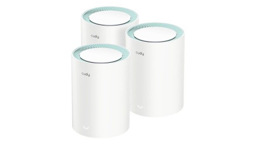 CUDY M1300(3-Pack) Mesh, WiFi 5, 2,4GHz/5GHz, Gigabit