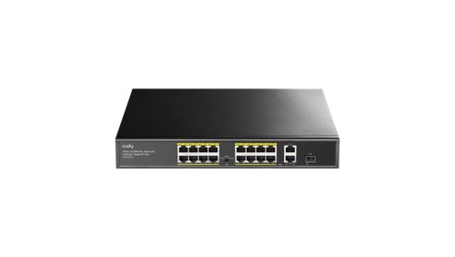 CUDY FS1018PS1 przełącznik sieciowy, 16-portowy, PoE+, 200W
