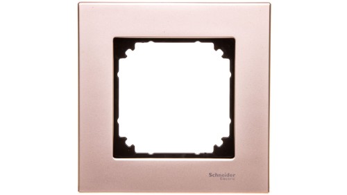 Merten M-Elegance Ramka pojedyncza metalowa tytan MTN403105