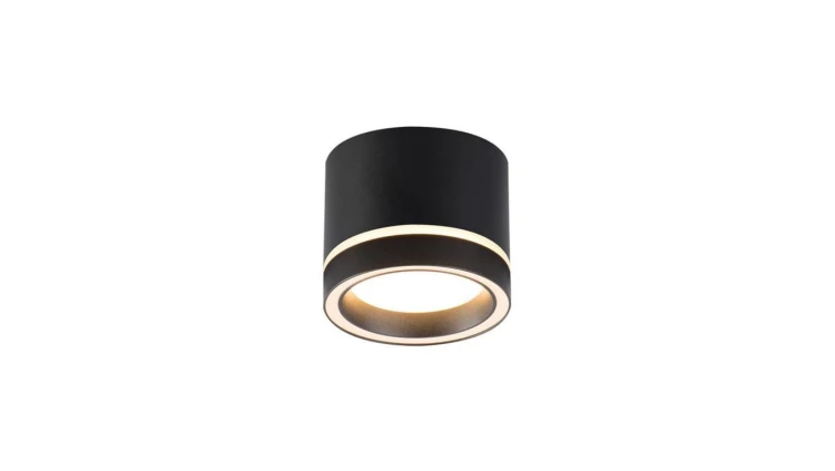 Lampa sufitowa Kendal Oprawa natynkowa 1 x GX53 czarna LP-6331/1SM R2 BK Light Prestige