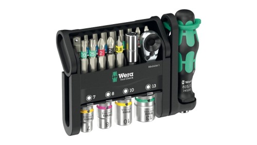 Zestaw bitów z grzechotką 21szt. Tool-Check Modular WERA