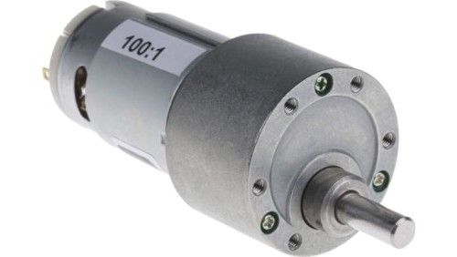 Motoreduktor DC, 840 mA, 7 W, 72 obr./min, 59 Ncm, RS PRO