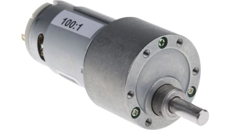 Motoreduktor DC, 840 mA, 7 W, 72 obr./min, 59 Ncm, RS PRO