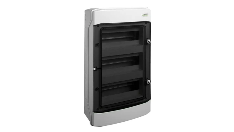 Rozdzielnica modułowa 3x12 natynkowa IP65 drzwi przeźroczyste PHS