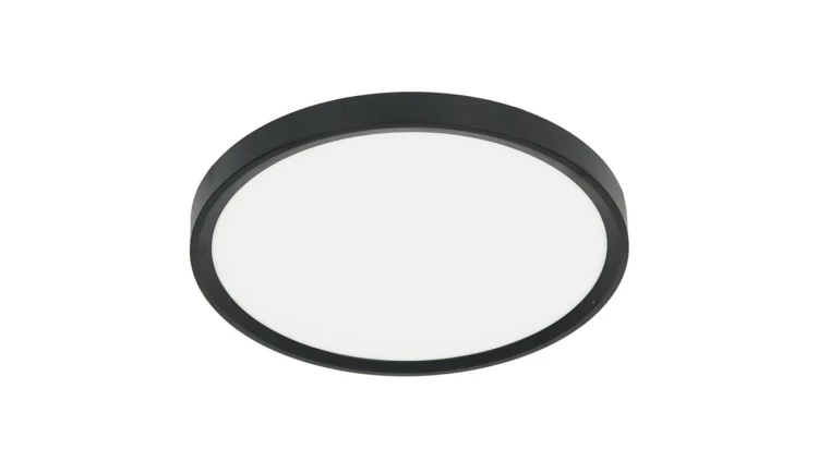 Plafon MAQ 24W 3CCT Czarny ML0439 Milagro