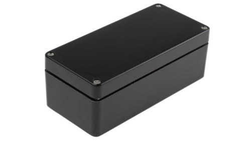 Obudowa Czarny IP66 Silikon, 160 x 75 x 55mm, RS PRO