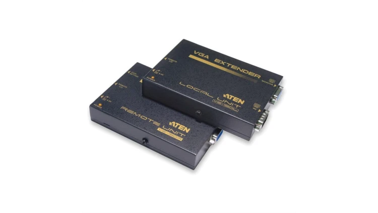 Przedłużacz VGA ATEN VE150, kat. 5e, 150 m