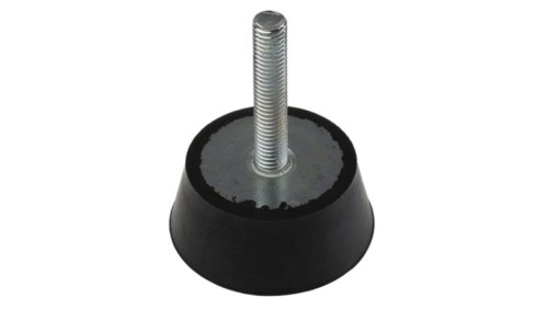 Mocowanie antywibracyjne, M8, Ø 46mm, 40, materiał: Guma naturalna 60 Shore A, RS PRO