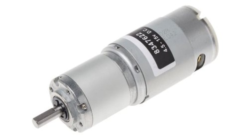 Motoreduktor DC, 1.42 A, 12 W, 60 obr./min, 98 Ncm, RS PRO