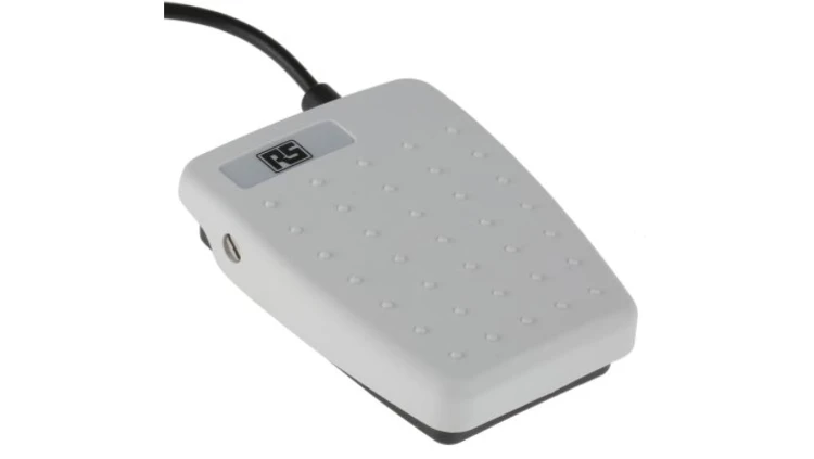 Przełącznik nożny IPX2 Uniwersalny Chwilowy Tworzywo termoplastyczne, SP-CO 1,75 A 24V 24V