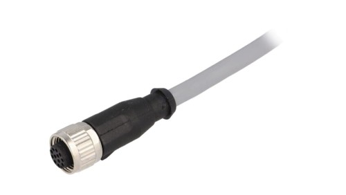 Złącze M12 żeńskie proste 7,5m 12pin 21348500C79075