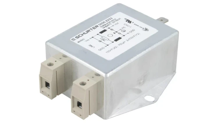 5500.2617.03 Filtr przeciwzakłóceniowy 250VAC Cx: 2,2uF Cy