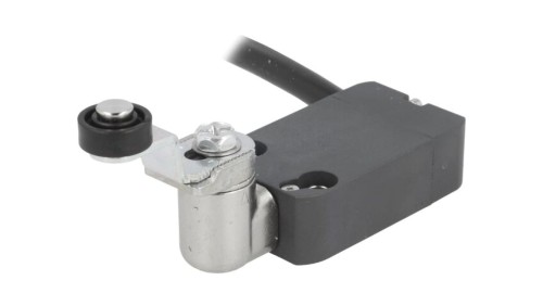 NF-B112KD-DN2 Wyłącznik krańcowy dźwignia R 33mm, rolka z tworzywa Ø14mm