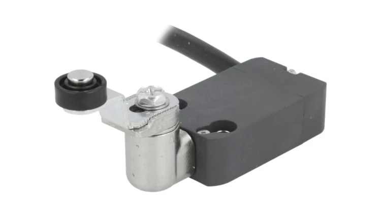 NF-B112KD-DN2 Wyłącznik krańcowy dźwignia R 33mm, rolka z tworzywa Ø14mm