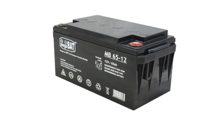 MB 65-12 Akumulator 65Ah 12V AGM (350/166/174mm)