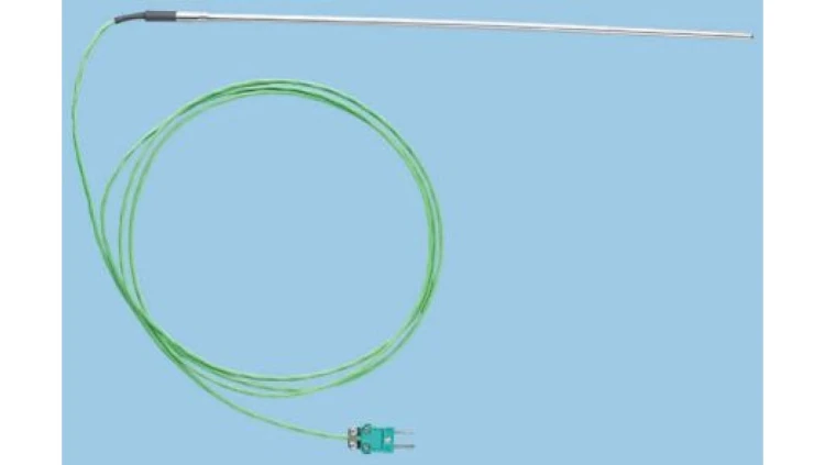 Termopara typ K do +1200C 300mm kabel 3m, Stal nierdzewna Zgodność z RoHS