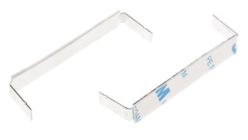 Spinka do kabli Zacisk rozwierany, materiał: Aluminium, Samoprzylepny, 63.7 x 9.8 x 17.5mm, RS PRO