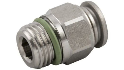 Adapter gwintowany prosty gwint – rura, 20 barów