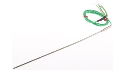 Termopara typ K do +1100C 250mm kabel 1m, Stal nierdzewna IEC