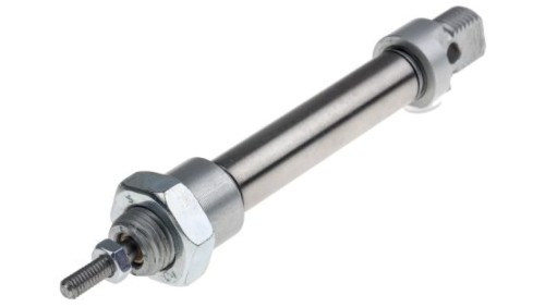 Siłownik jednostronnego działania ISO 6432 Ø 10mm, skok 25mm RS PRO