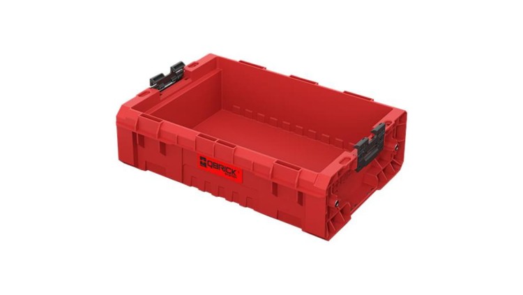 Skrzynia na narzędzia kosz otwarty 450x310x130mm 9l Qbrick BOX 130 2.0 System PRO RED Ultra HD