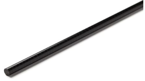 Pręt acetalowy, Ø 80mm x 500mm, kolor: Czarny