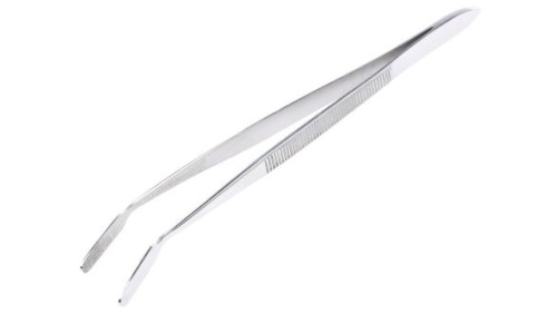 Pęseta, dł. 150, materiał: Stal nierdzewna, RS PRO